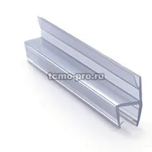 314-003A-3000-10 Профиль уплотнительный стекло 10 мм, длина 3000мм